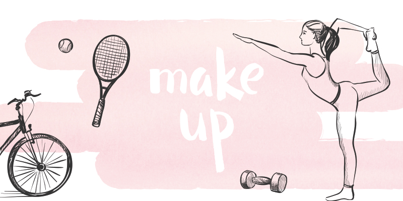 Make-up sporten